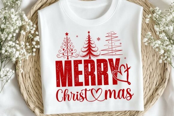 Boho Christmas SVG for T-Shirt Designs and Graphics
