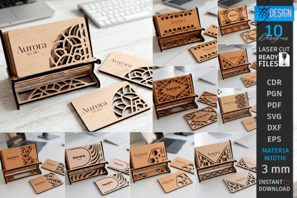 Business Card Holders Laser Cut Bundle Review