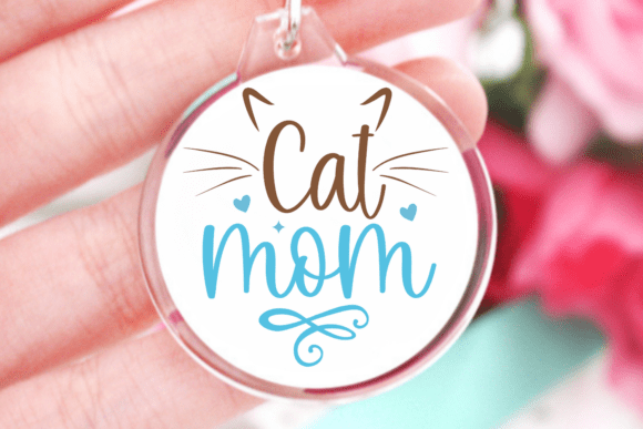 Cat Mom SVG for Crafts and Graphics