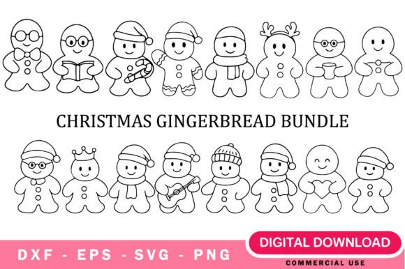 Christmas Gingerbread SVG Bundle Review