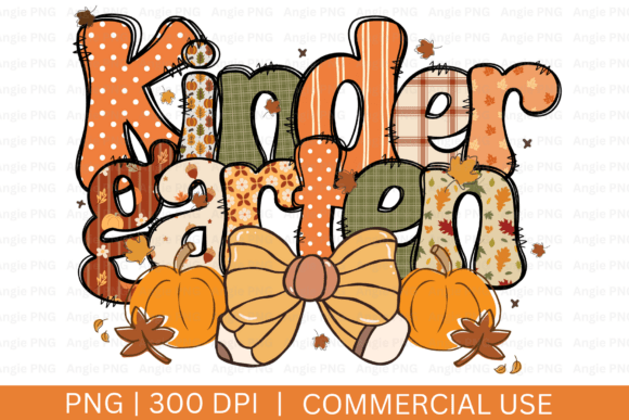 Fall Kindergarten Teacher Thanksgiving Graphics for Crafts
