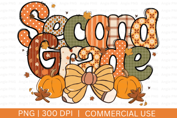 Fall Second Grade Teacher Thanksgiving Graphics for Crafts