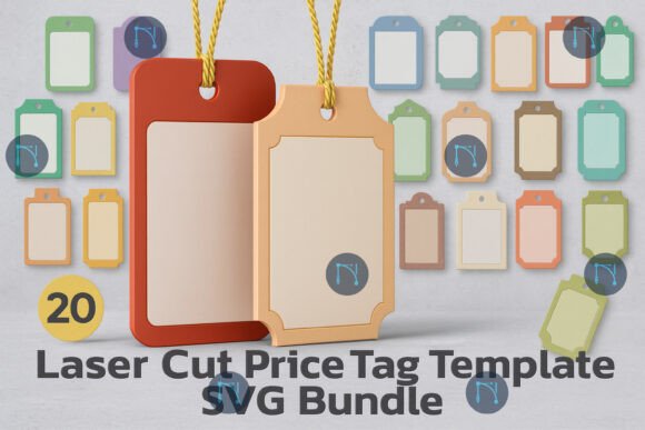 Laser Cut Price Tag Template SVG Bundle Review