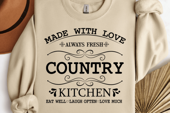 Made with Love Always Fresh Country Kitchen Graphics