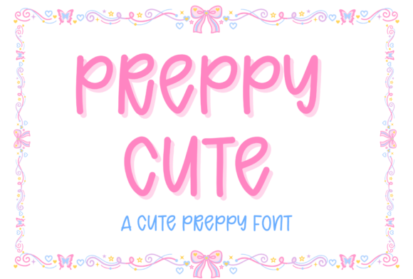 Preppy Cute Font for Branding and Marketing