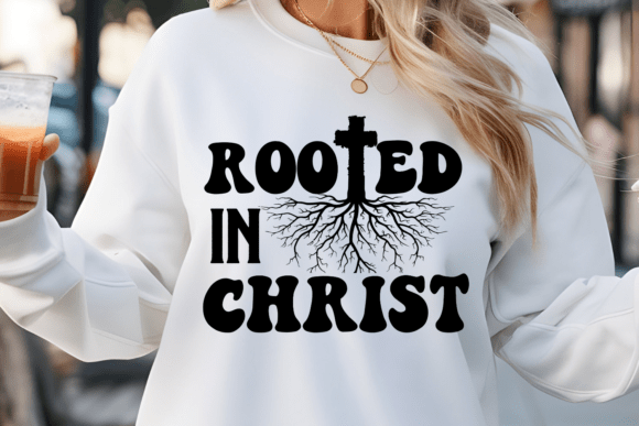 Rooted in Christ SVG for Blog and Website Graphics