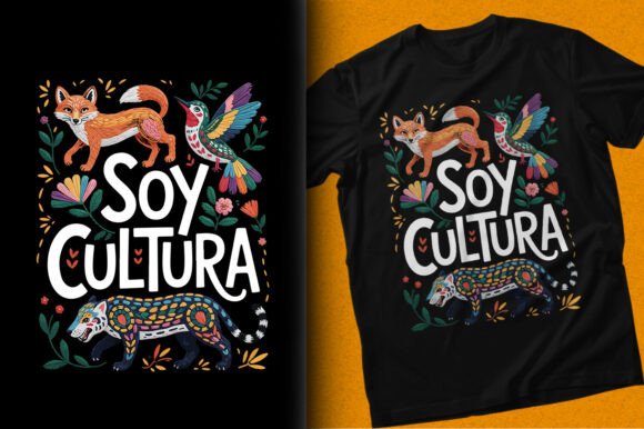 Soy Cultura Hispanic Heritage Month T-Shirt Designs