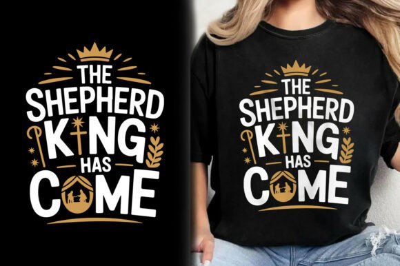 The Shepherd King Has Come Christmas Tee