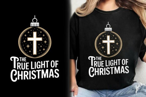 The True Light of Christmas Cross Shirt